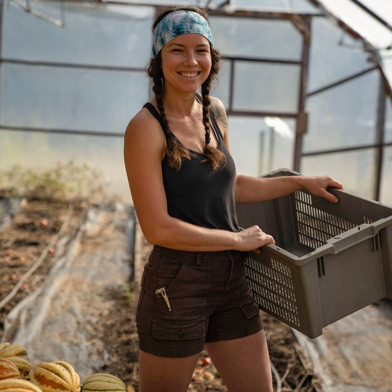 Buff CoolNet UV Half Neck Gaitor, UPF 50 Sun Protection, Breathable, Cooling Bandana, Versatile, Quick Dry Face Mask, Azir, Adult Size - Image 2